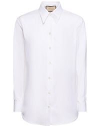 Gucci - Camisa de algodón oxford - Lyst