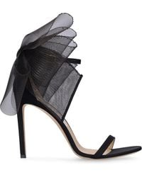 Jimmy Choo - Sandali Aveline 100 in tessuto con fiocco - Lyst