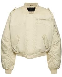 Entire studios - A-2 Quilted Nylon Bomber Jacket - Lyst