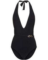 Tory Burch - Femme Maillot De Bain Une Pièce À Col En V Jessa - Lyst
