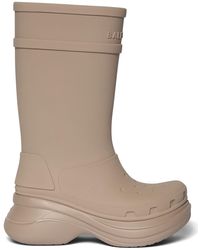 Balenciaga - X Crocs Platform Boots - Lyst