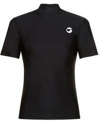 Coperni - T-shirt Mit Hohem Kragen Und Logo - Lyst