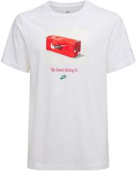 Nike T-shirt Mit Druck - Weiß