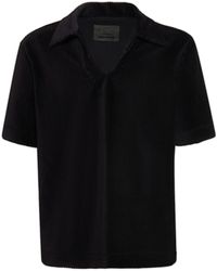 Giorgio Brato - Camiseta polo de terciopleo de algodón - Lyst