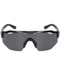 Moncler - Maskensonnenbrille Aus Acetat "shield" - Lyst