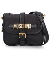 Moschino - Multi-Pocket Nylon Crossbody Bag - Lyst