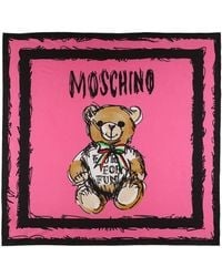 Moschino - Teddy Bear シルクツイルスカーフ - Lyst