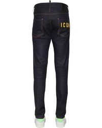 NUOVO Kingz METALLIZZATO Biker Uomo Jeans Denim Tutte Tg