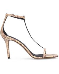 Isabel Marant - Sandali einari-gd stampa pitone 85mm - Lyst