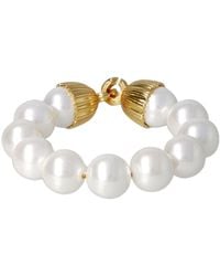 Timeless Pearly - Bracciale mayorca con perle - Lyst