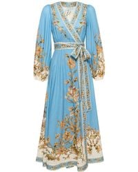 Zimmermann - Vestido Chintz de algodon floral - Lyst