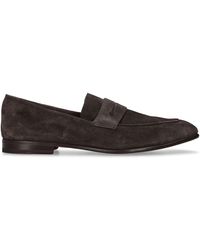 Zegna - Suede Loafers - Lyst