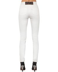 fendi white jeans