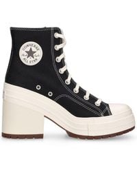 Converse - Chuck 70 Brand-patch Canvas Heeled Trainers - Lyst