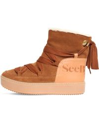 See By Chloe Flat Boots For Women Up To 15 Off At Lyst Com