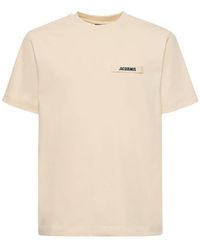 Jacquemus - 'le T Shirt Gros Grain' Crew Neck T Shirt - Lyst