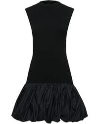 ROTATE BIRGER CHRISTENSEN - Rocky Ruffled Knit Mini Dress - Lyst