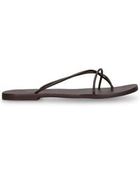 St. Agni - 5mm Rouleau Leather Thong Sandals - Lyst