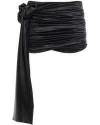 Dolce & Gabbana - Silk Mini Skirt - Lyst