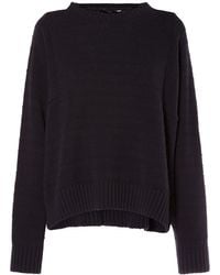 Weekend by Maxmara - Natura Cotton Blend Knit Sweater - Lyst