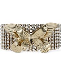 Blumarine - Halsband Mit Kristallen "butterfly" - Lyst