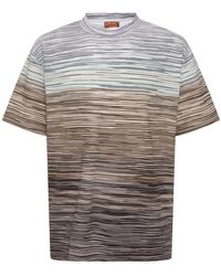 Missoni - T-shirt en coton délavé - Lyst