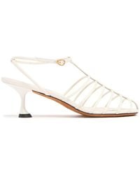 Proenza Schouler - Femme Sandales En Cuir Tee Cage 50 Mm - Lyst