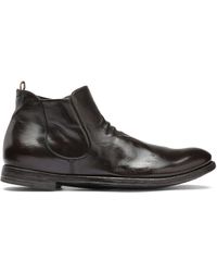 Officine Creative - Ingnis Leather Ankle Boots - Lyst
