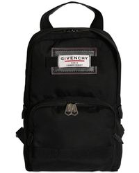 Givenchy Rucksack Aus Nylon Mit Einem Träger - Schwarz