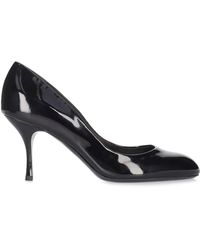 Max Mara - 80Mm Marylin Shiny Patent Leather Pumps - Lyst