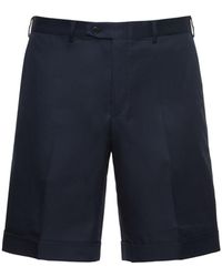 Brioni - Lerici コットンギャバジンバミューダパンツ - Lyst