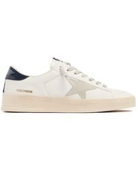 Golden Goose - Stardan Leather & Suede Sneakers - Lyst