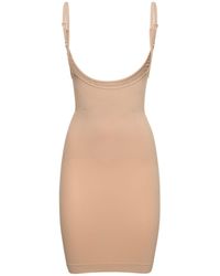 ANDREADAMO - Sculpting Jersey Slip-On Mini Dress - Lyst