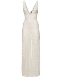 Missoni - Sequined V-neck Long Dress - Lyst