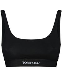 Tom Ford - Top de modal con logo - Lyst