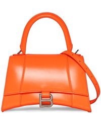 Balenciaga - Petit sac porté épaule en cuir hourglass - Lyst