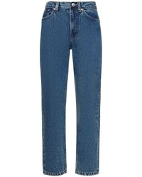 A.P.C. - Marin Straight Cotton Jeans - Lyst