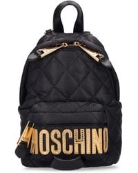 Moschino - Mini Quilted Backpack - Lyst