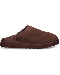 UGG - Chausson à enfiler Classic in Brown, Taille 40, Cuir - Lyst
