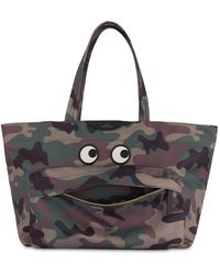 Anya Hindmarch Synthetic Tote Eyes Tote Bag in Black Save 15% Womens Bags Tote bags 