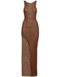 AYA MUSE - Langes Kleid Aus Baumwollmischung "ika" - Lyst