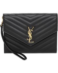 yves saint laurent envelope clutch