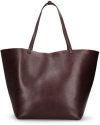 The Row - Xl Park Vegetable Tanned Leather Tote - Lyst