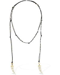 Isabel Marant - Shiny Aimable Scarf Necklace - Lyst