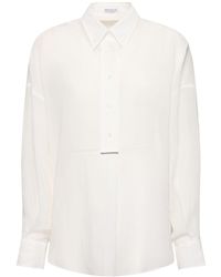 Brunello Cucinelli - コットンガーゼシャツ - Lyst