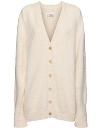 Maison Margiela - Oversized Strickjacke Aus Baumwollmischung - Lyst
