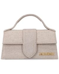 Jacquemus - Tasche Aus Baumwolle Und Leinen "le Bambino" - Lyst