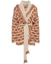 Alanui - Hawa Mahal Knit Cotton & Linen Cardigan - Lyst