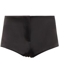Entire studios - Damen Shorts Aus Satin „Puppy“ - Lyst
