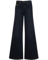 DIESEL - 1978 D-Akemi Flared Wide Jeans - Lyst
